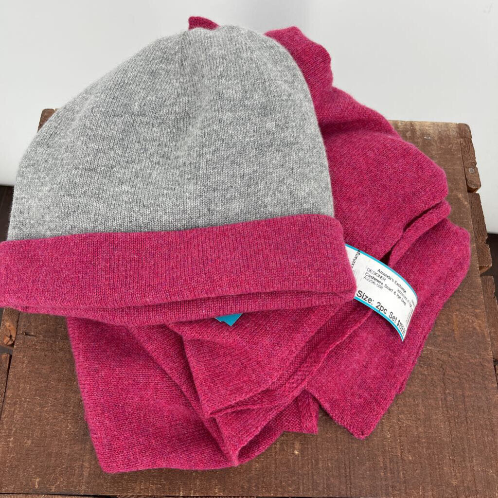 Cashmere Scarf & Hat