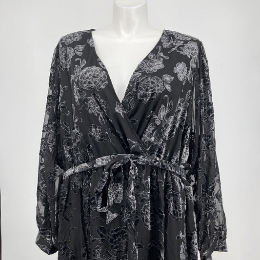 Torrid L/s Floral Dress