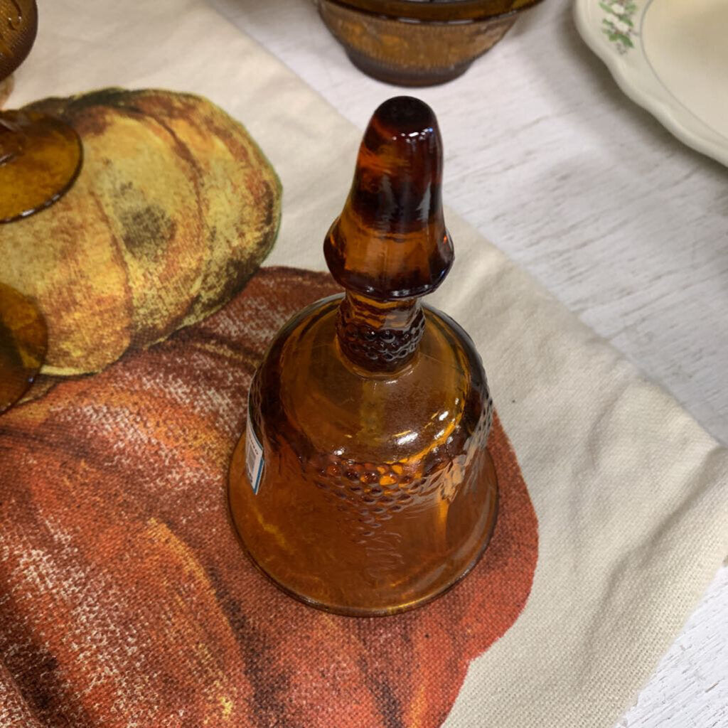 Amber Glass Bell