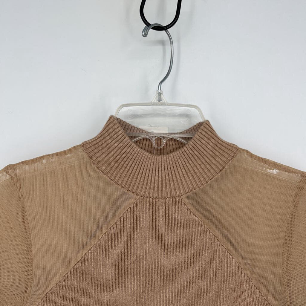 Crave Fame L/Sheer Slv Sweater