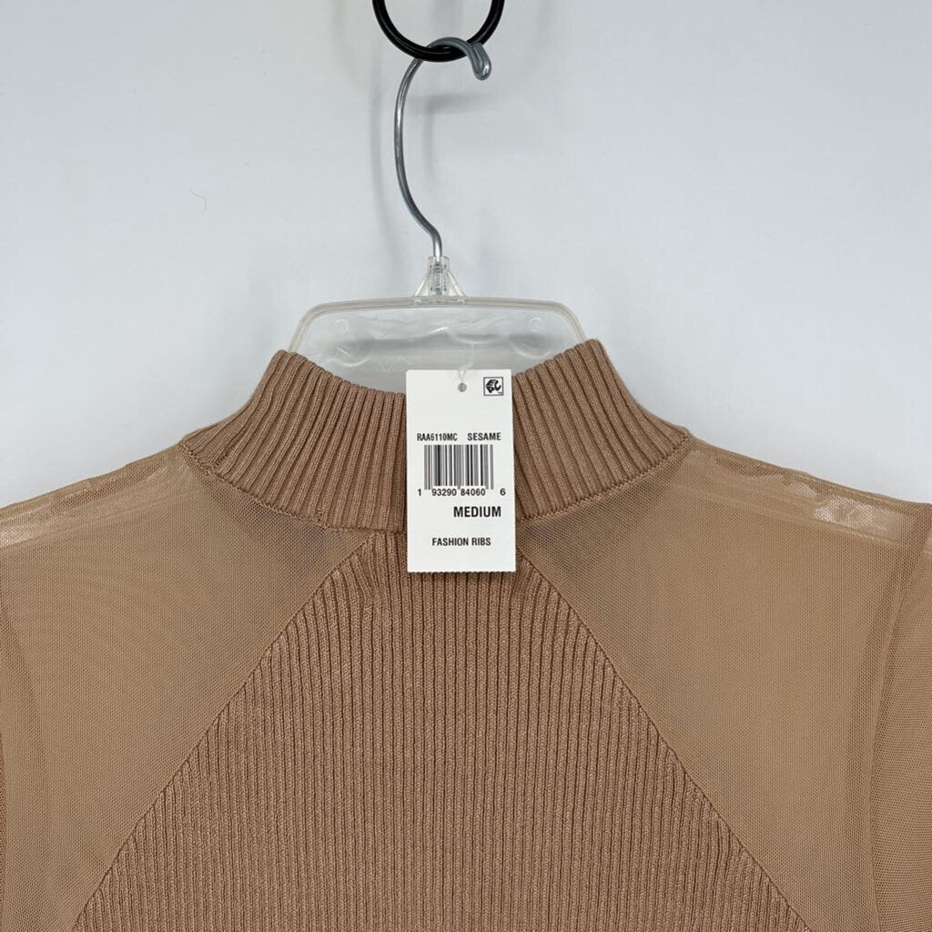 Crave Fame L/Sheer Slv Sweater