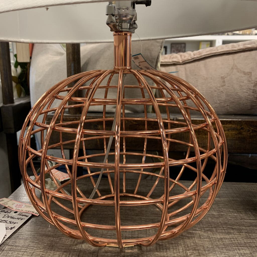 Copper Look Base Lamp