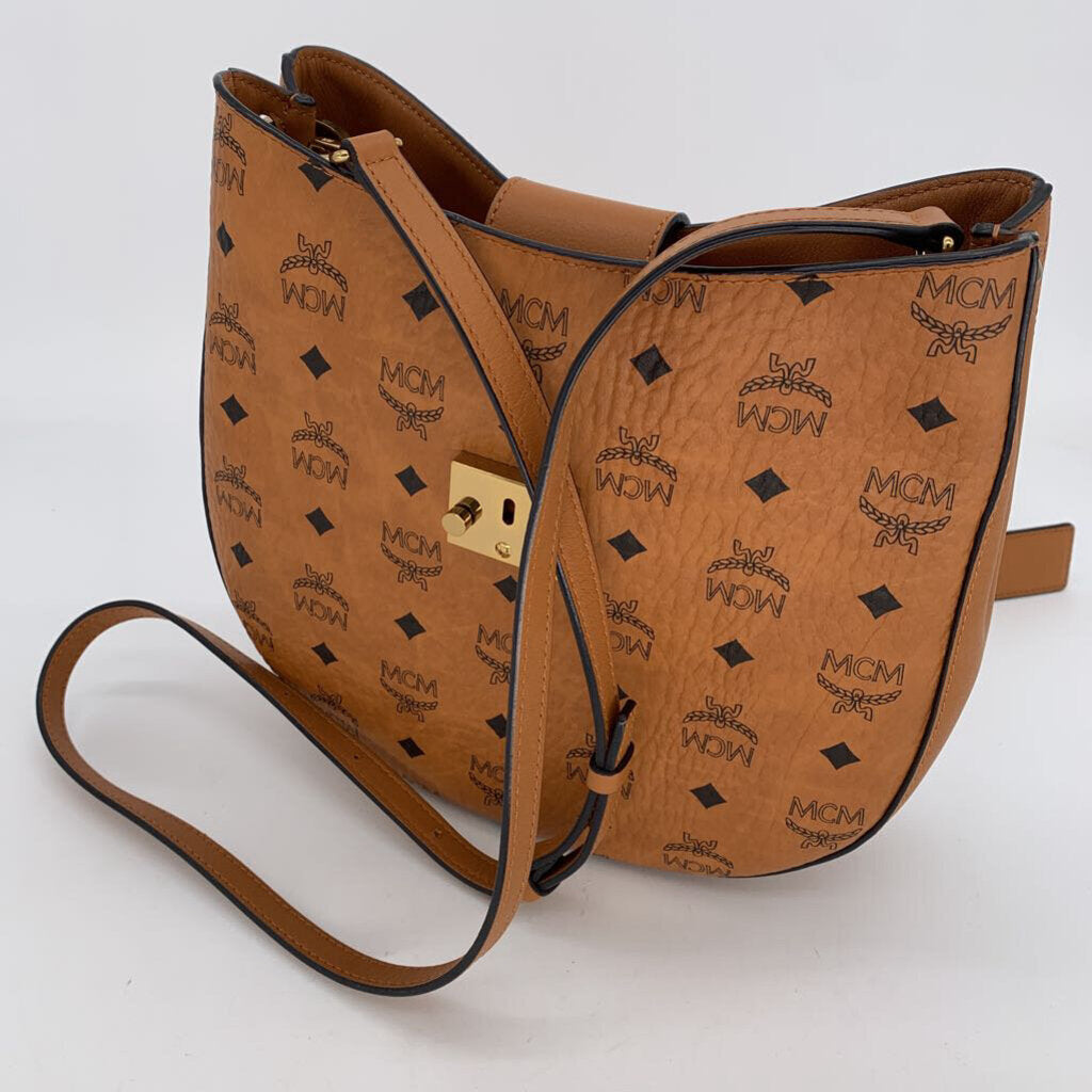 MCM Patricia Visetos Hobo Bag