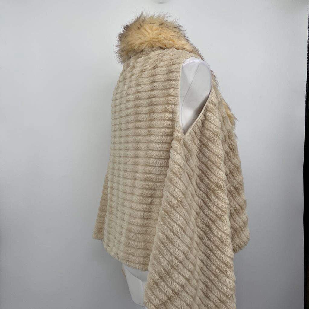 Faux Fur Open Vest