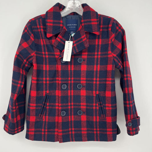 Janie and Jack Plaid Coat