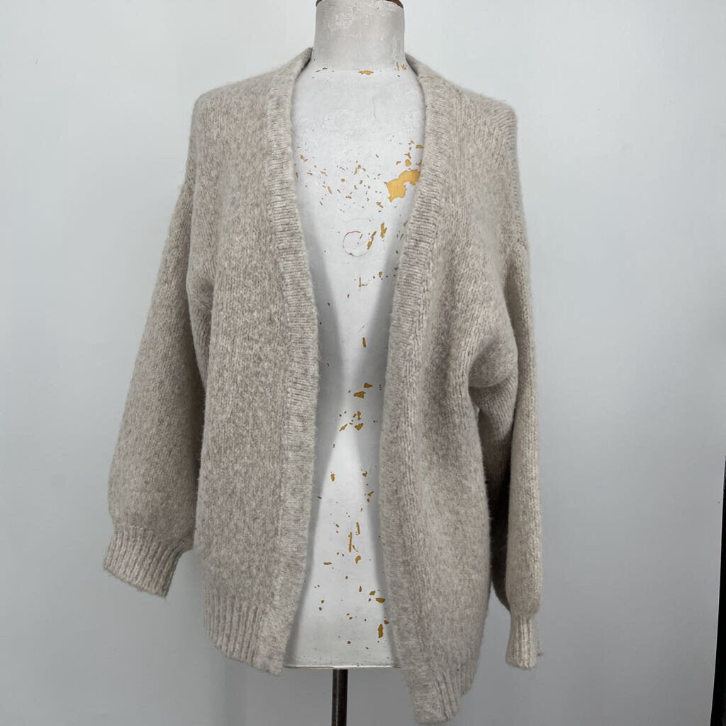 Oak + Fort Open Sweater