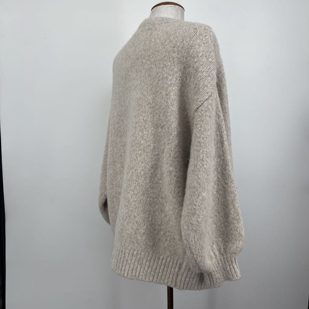 Oak + Fort Open Sweater