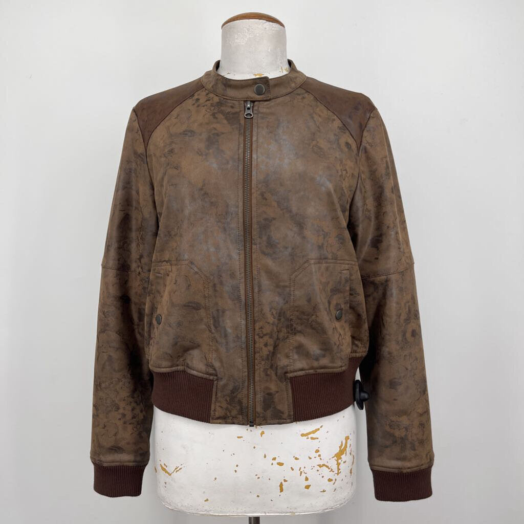 Hei Hei Faux Leather Jacket