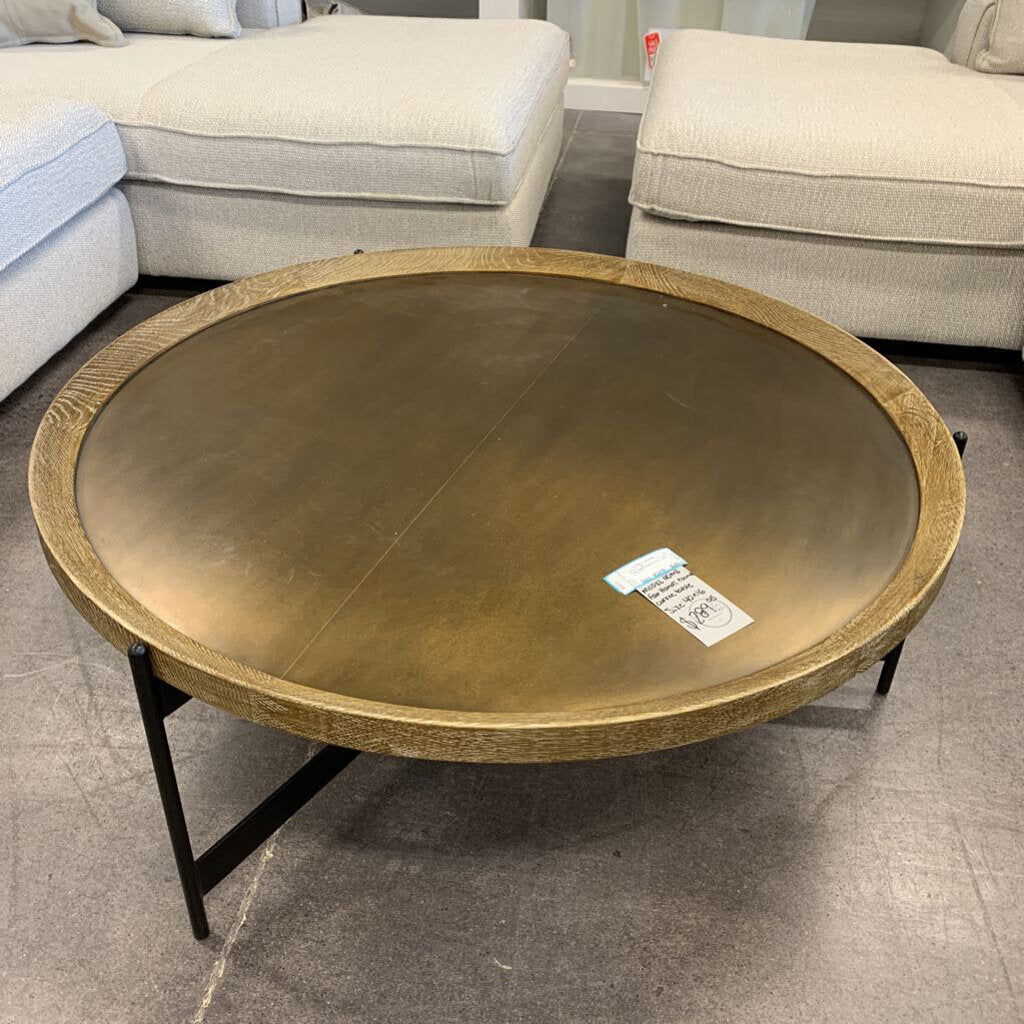 Four Hands Round Coffee Table