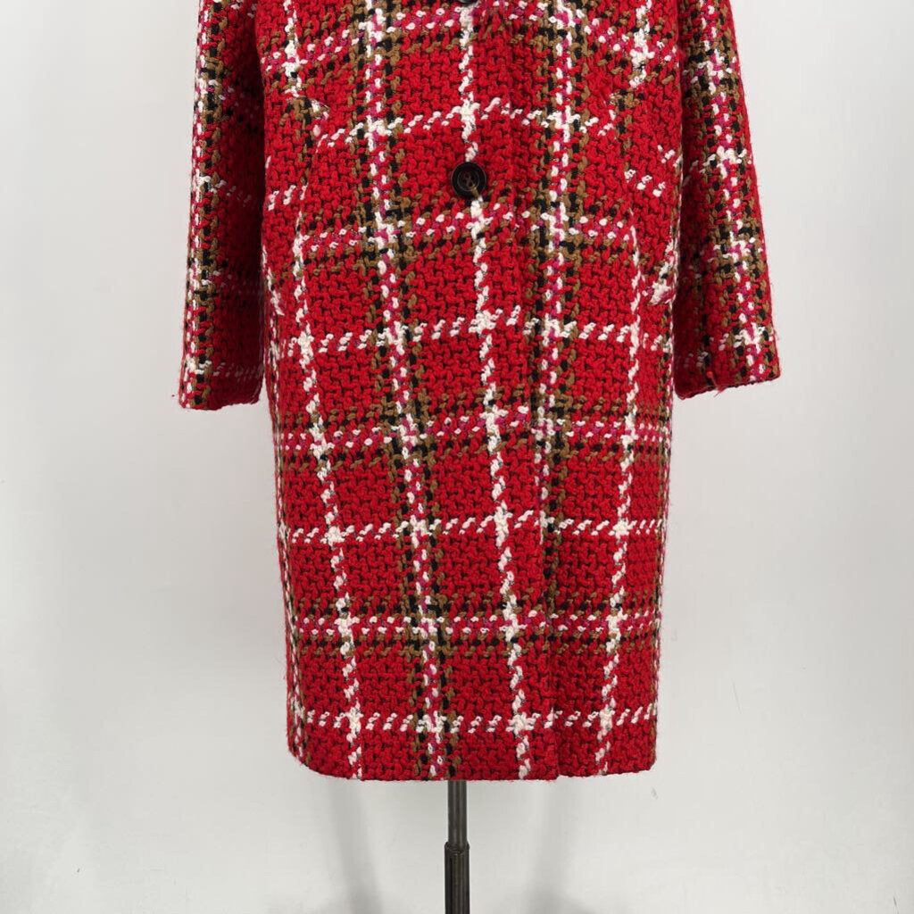Ann Taylor Plaid Coat