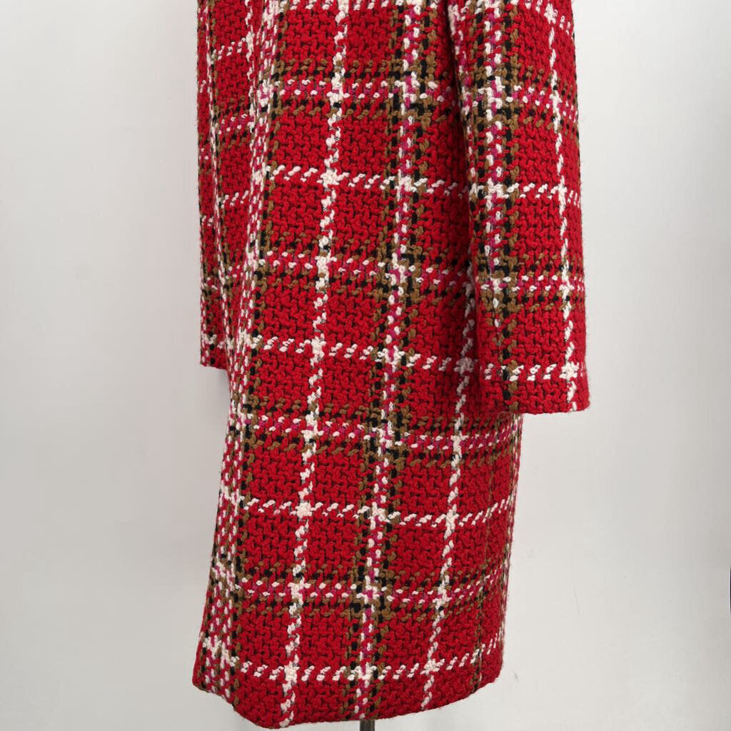 Ann Taylor Plaid Coat