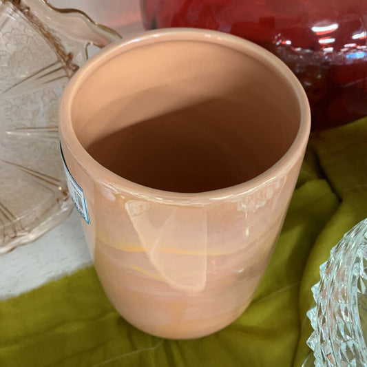 Ceramic Iridescent Vase