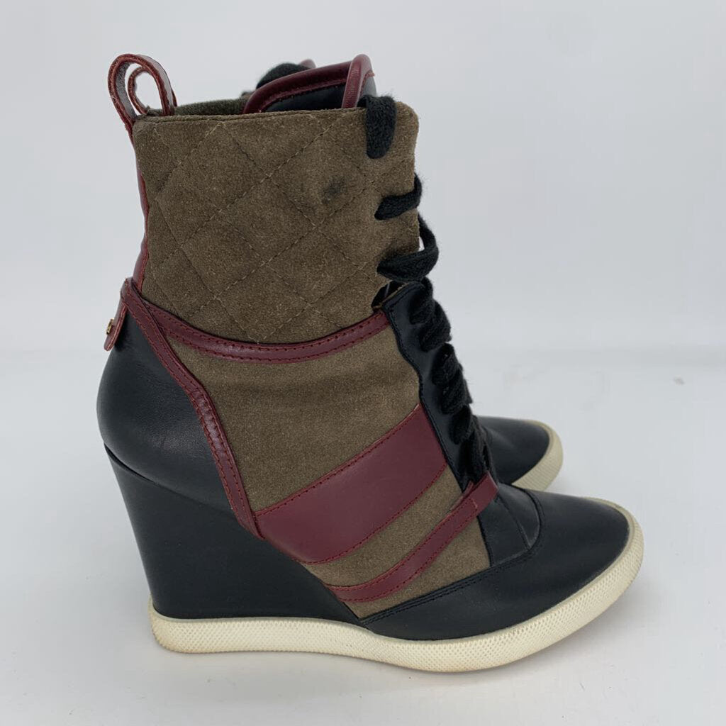 Chloe Wedge Boots AS IS
