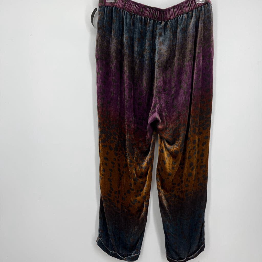 JW Cheetah Velvet Pant