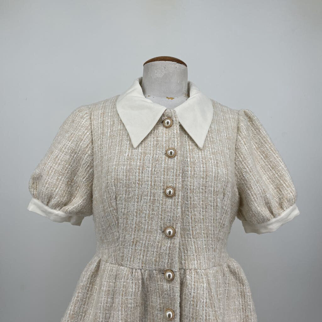 Flossy S/s Tweed Dress