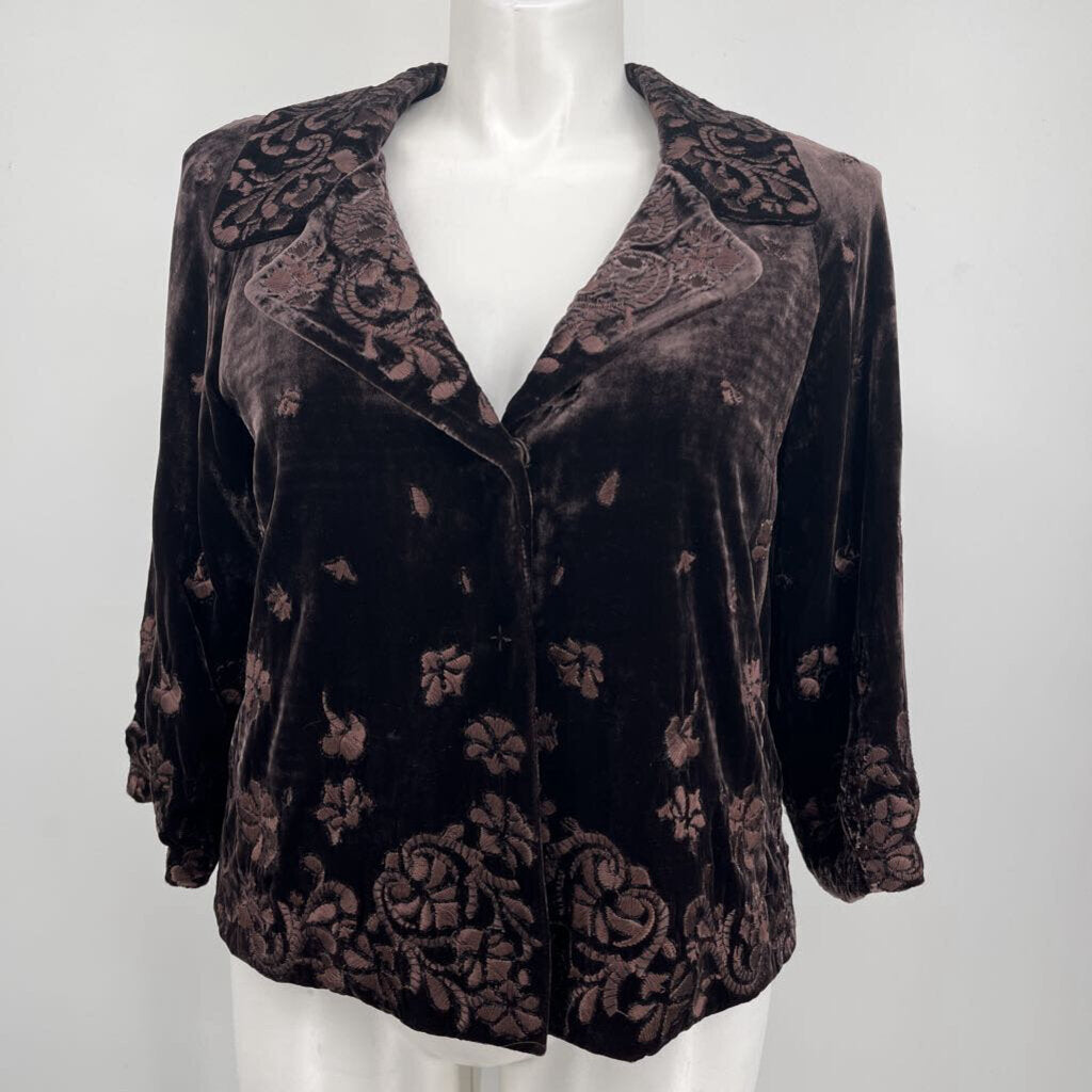 Eli Tahari Velvet Jacket
