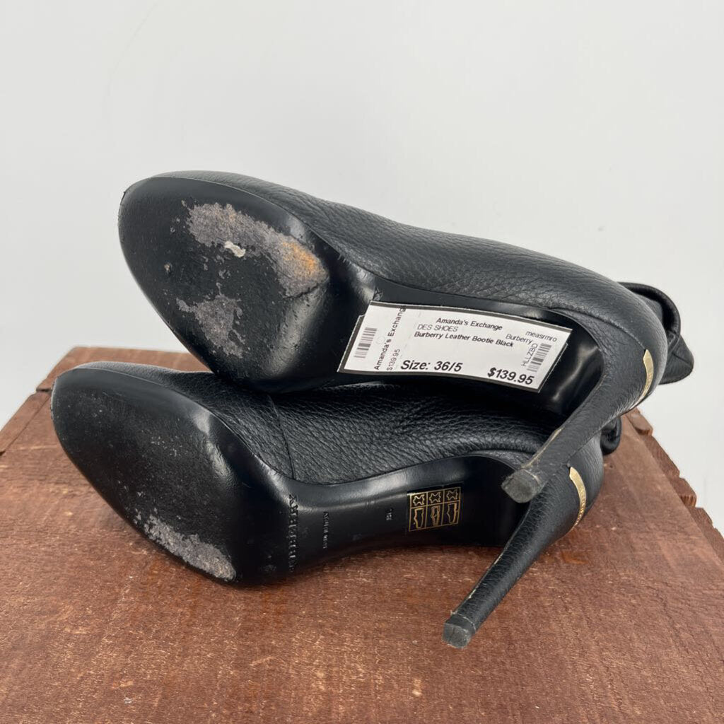 Burberry Leather Bootie