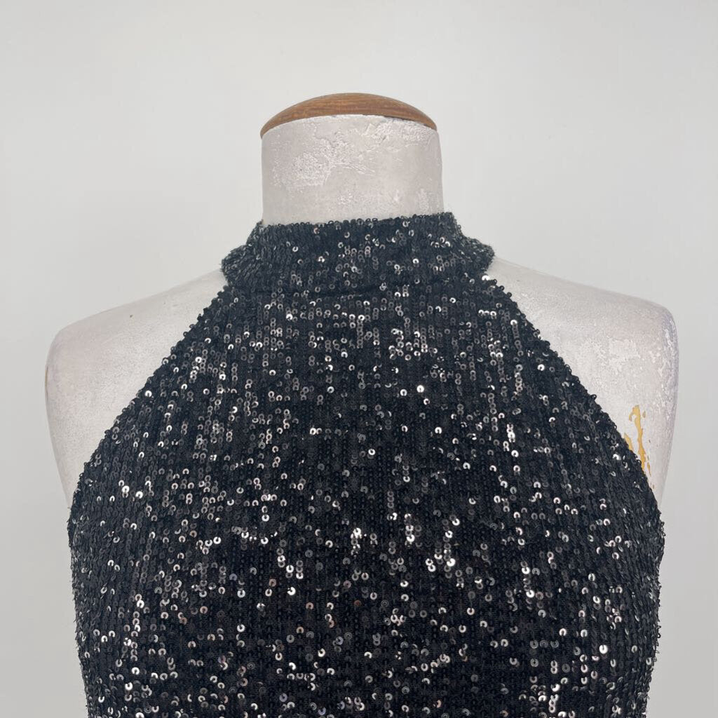 Cable & Gauge Slvls Sequin Shirt