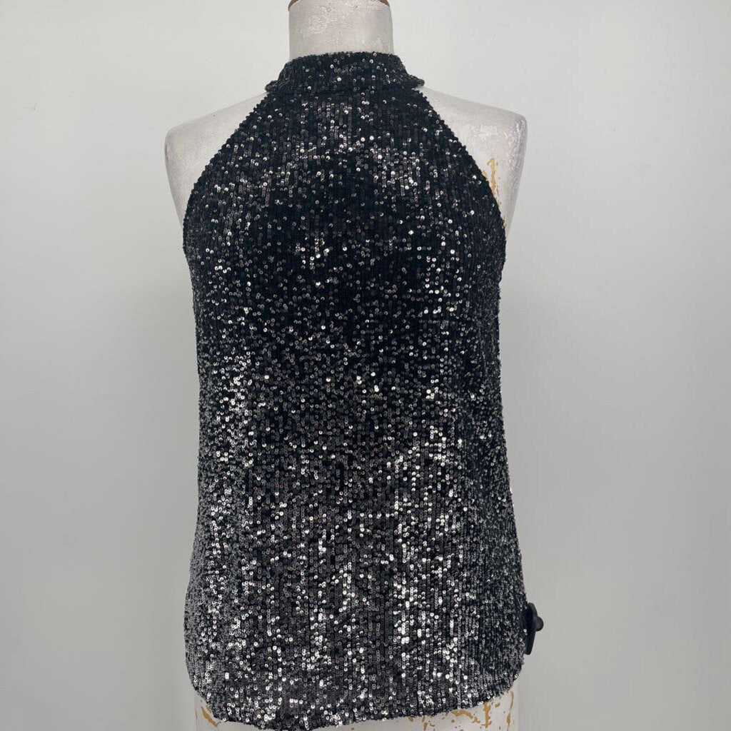 Cable & Gauge Slvls Sequin Shirt