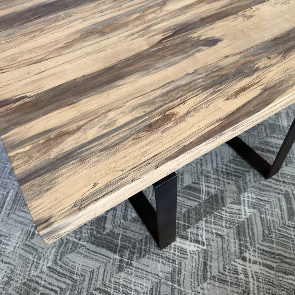 Four Hands Natural Wood Grain Coffee Table AS IS