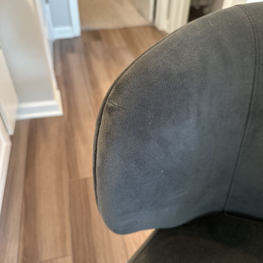 Four Hands Velvet Chair AS IS