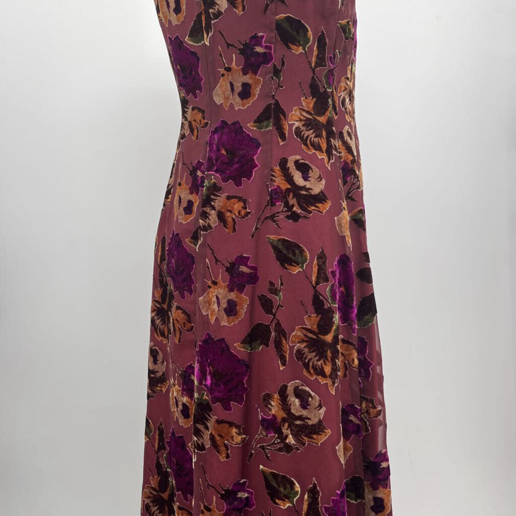 Evan Picone Slvls Floral Dress