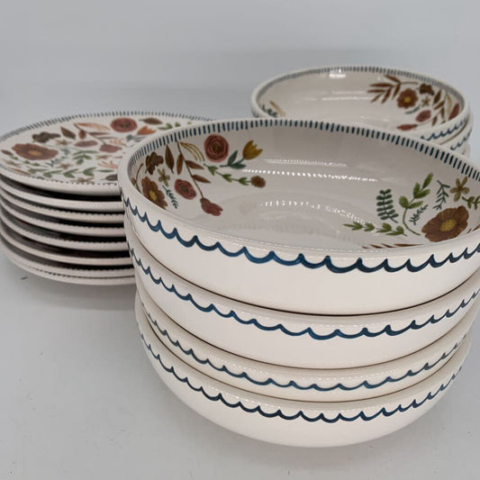 Floral Dish Set