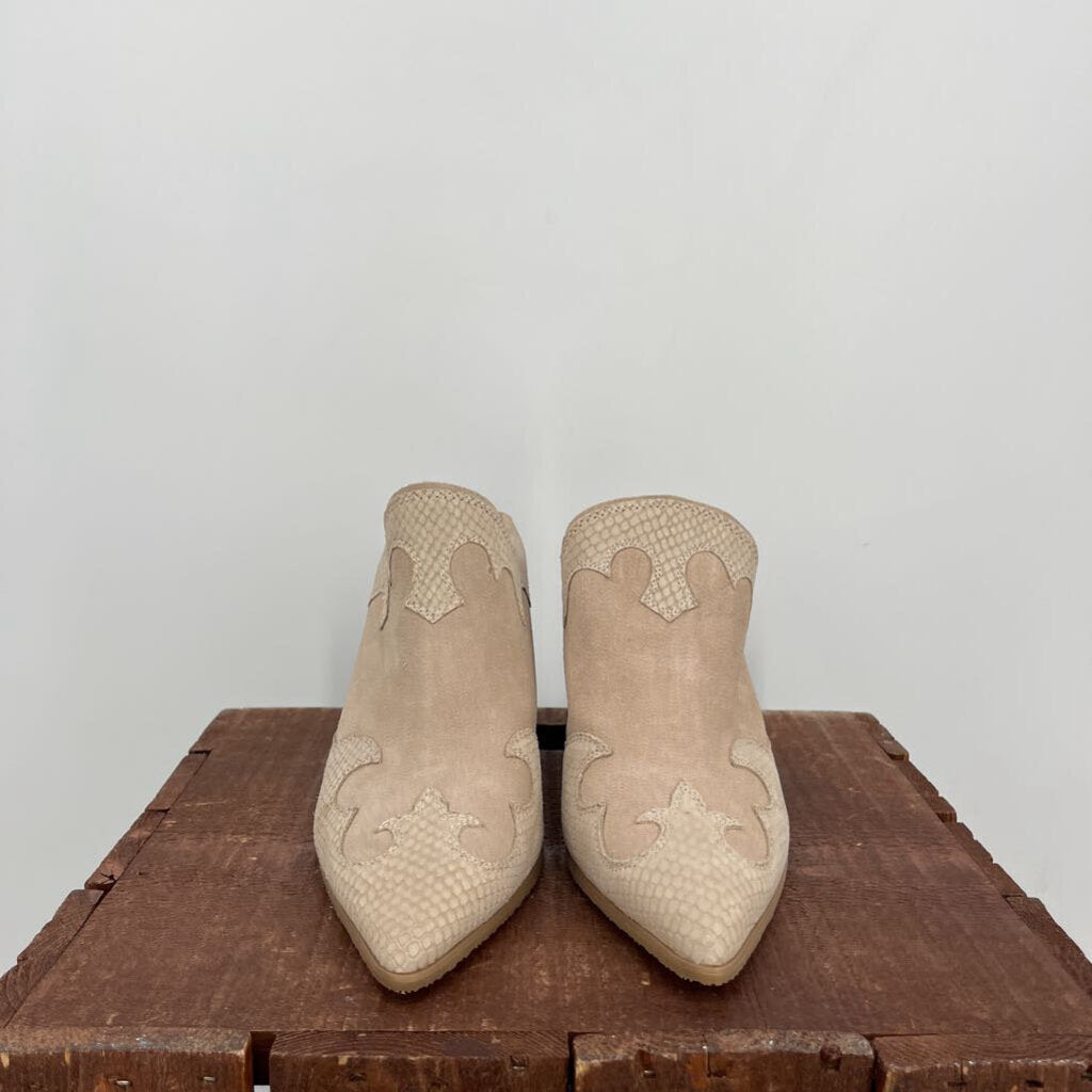 Donald Pliner Heeled Mules