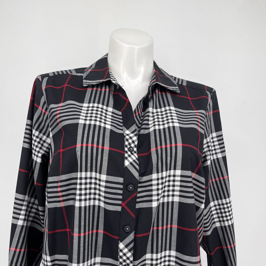Foxcroft L/s Plaid Shirt