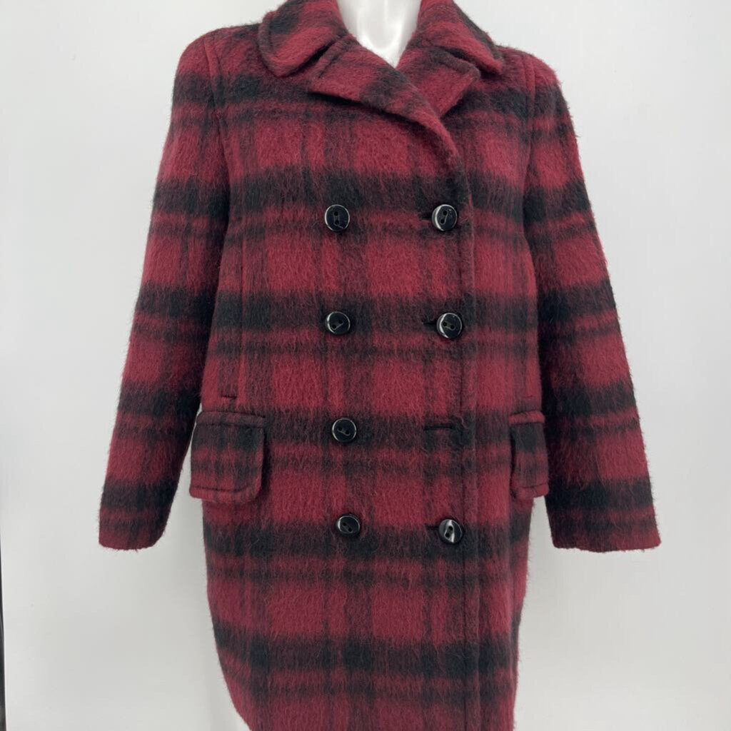 Coach Plaid Coat