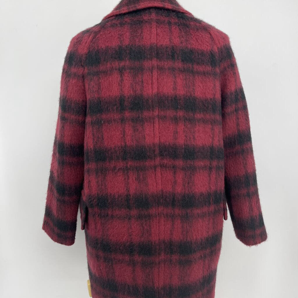 Coach Plaid Coat