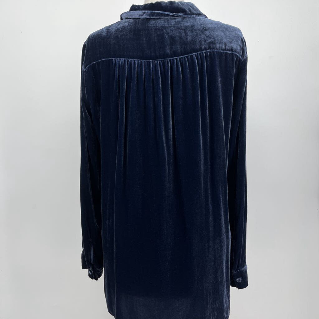 Johnny Was L/s Velvet Shirt