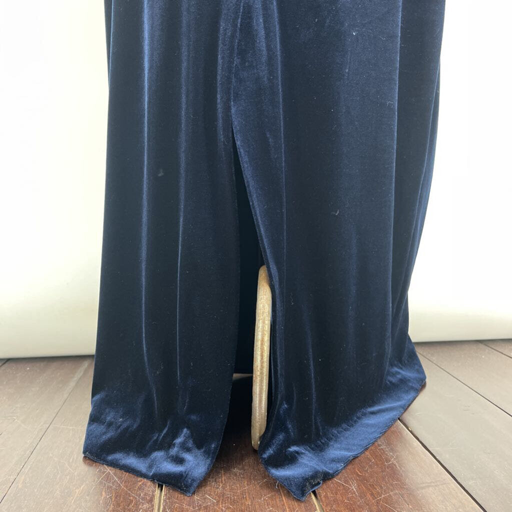 Teri Jon L/s Velvet Dress