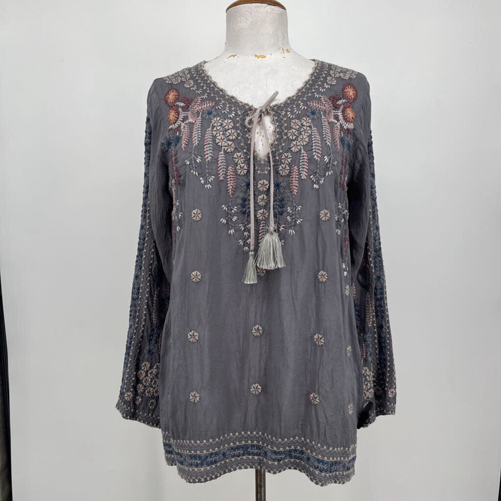 Johnny Was L/s Floral Shirt