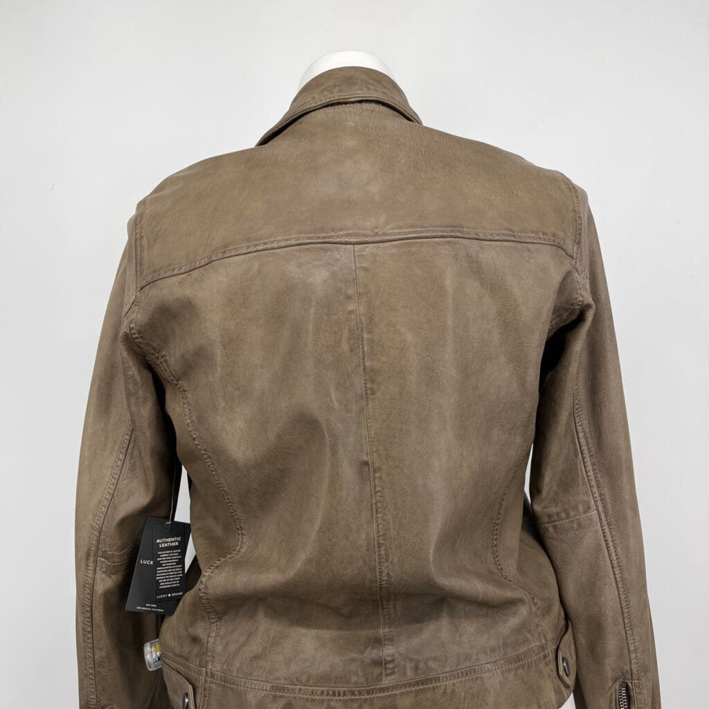 Lucky Brand Leather Jacket