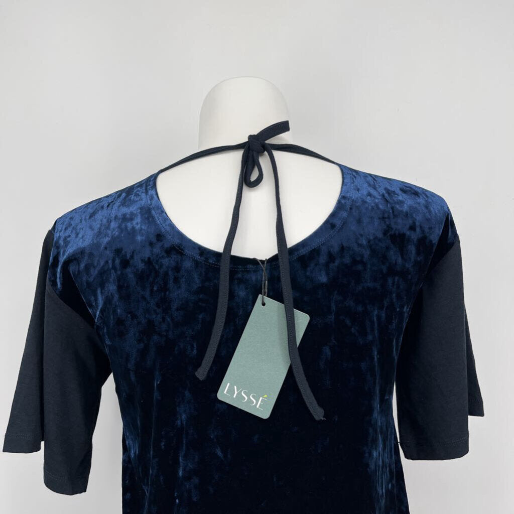 Lysse S/s Velour Dress