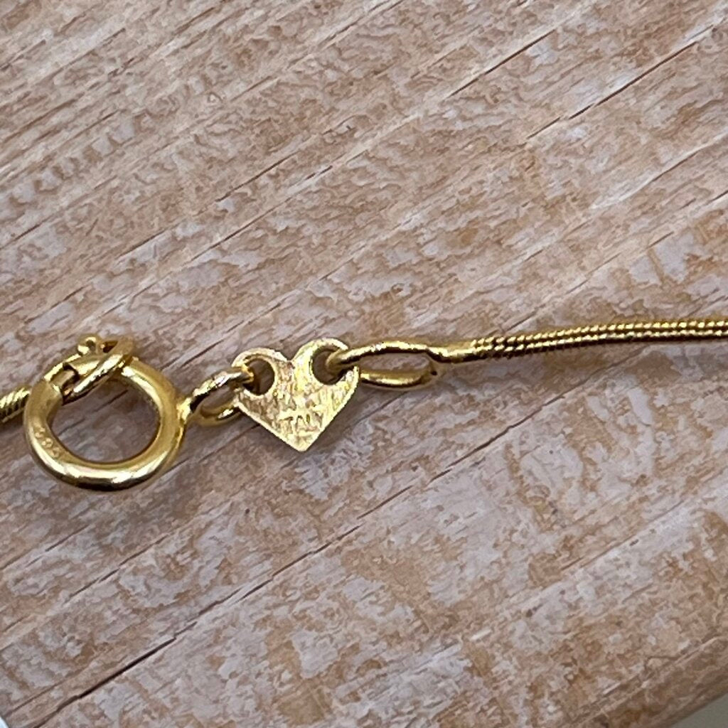 14k/Ster Gem Ncklc
