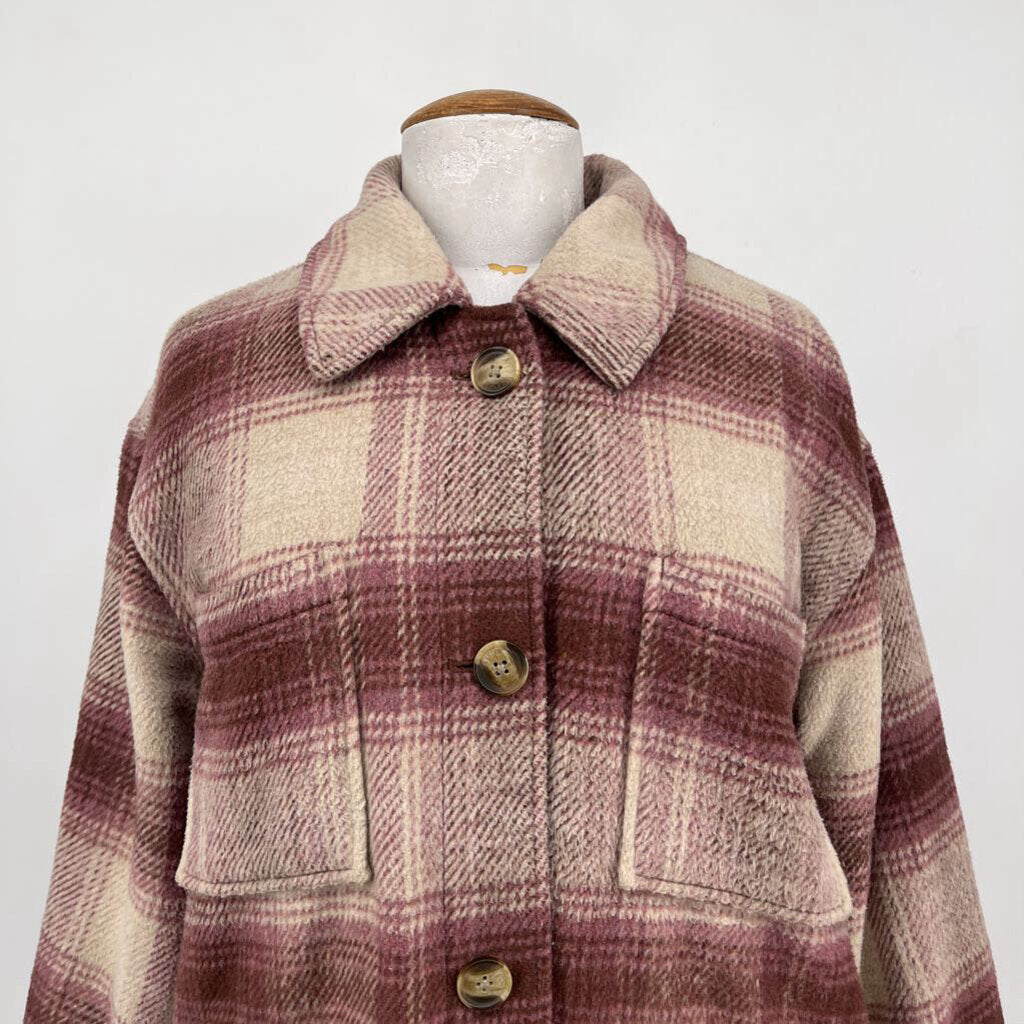 AE Plaid Shacket