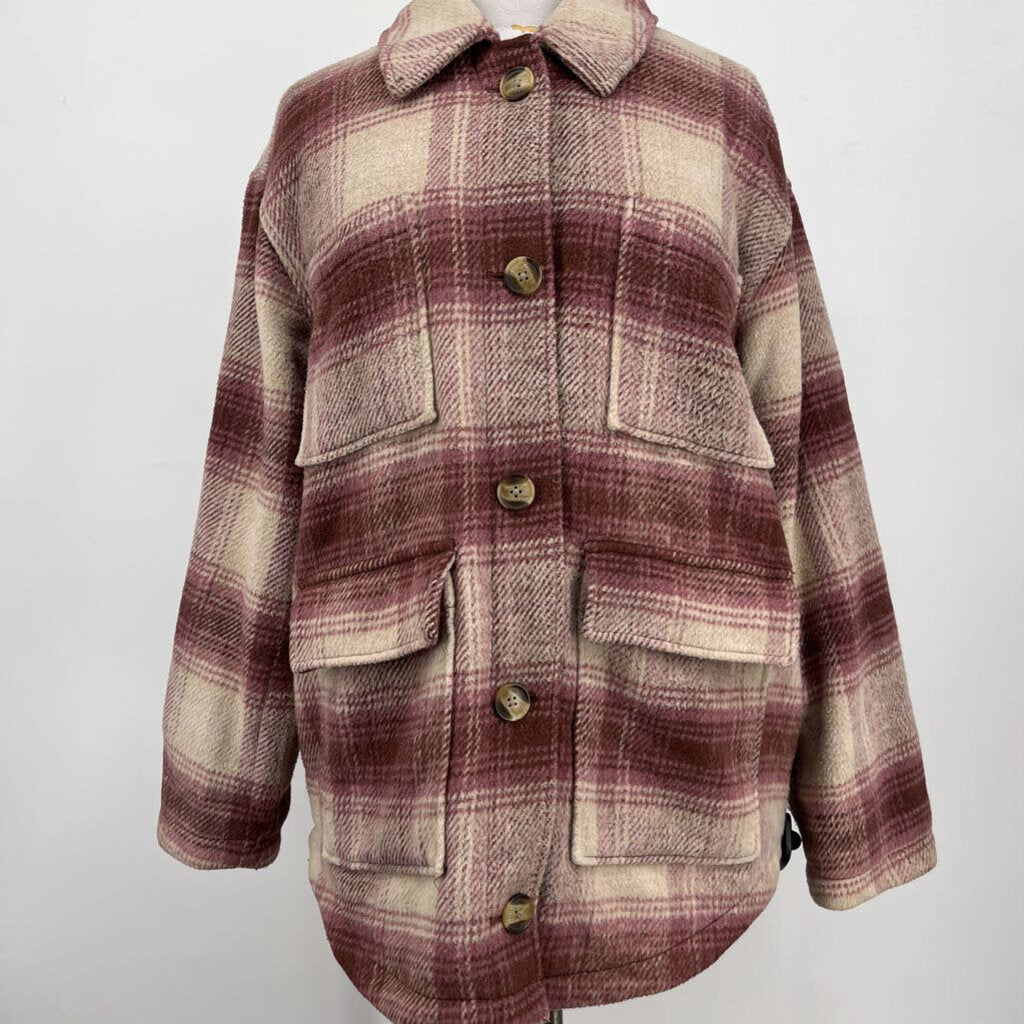AE Plaid Shacket