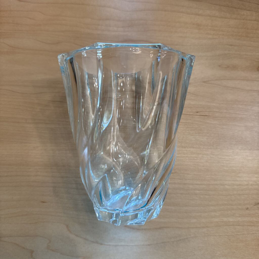 Swirl Glass Vase