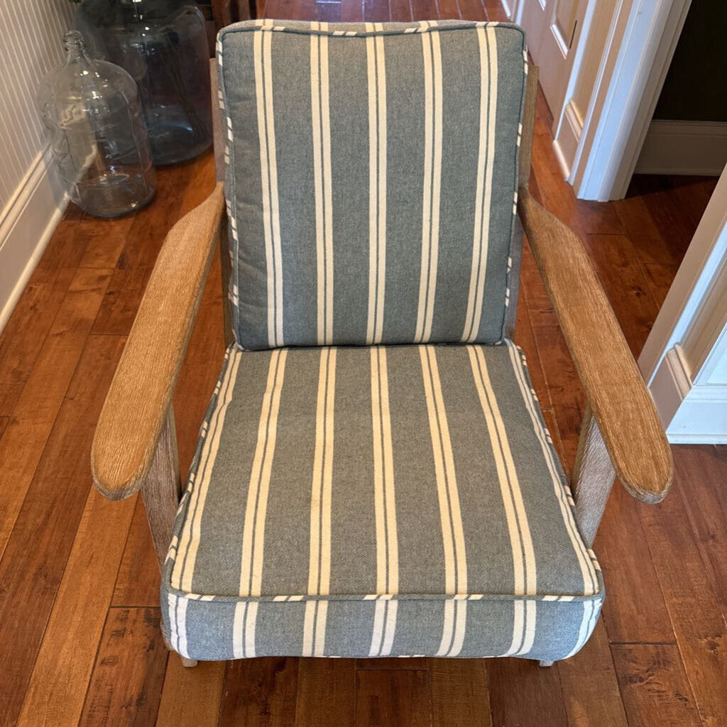 Pottery Barn Striped Chair