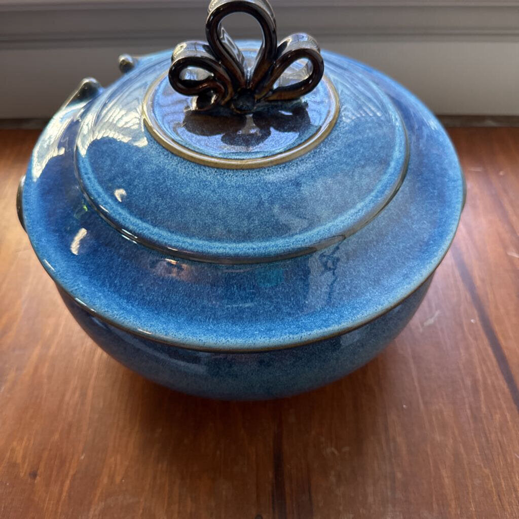 Handmade Pottery Soup Toureen