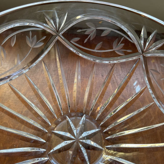 Crystal Serving Bowl