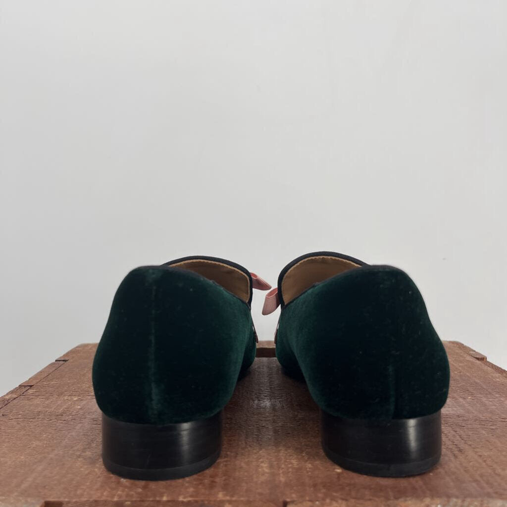 Laber Three Velvet Flats