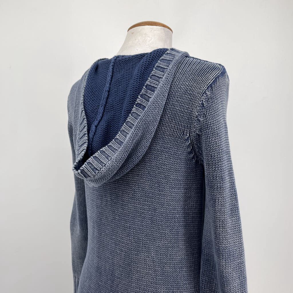 PBJ Blues Toggle Button Cardigan