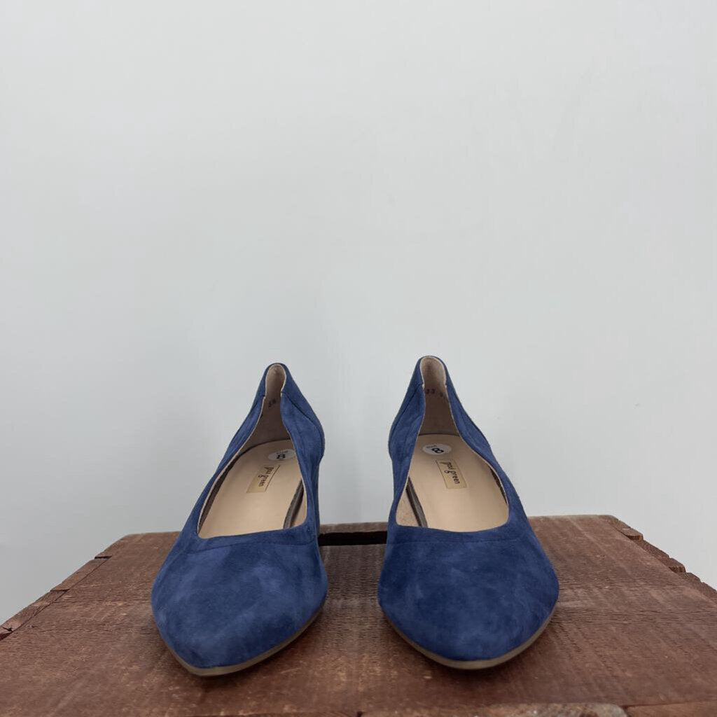 Paul Greene Suede Pumps