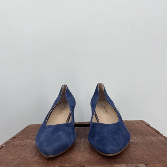 Paul Greene Suede Pumps