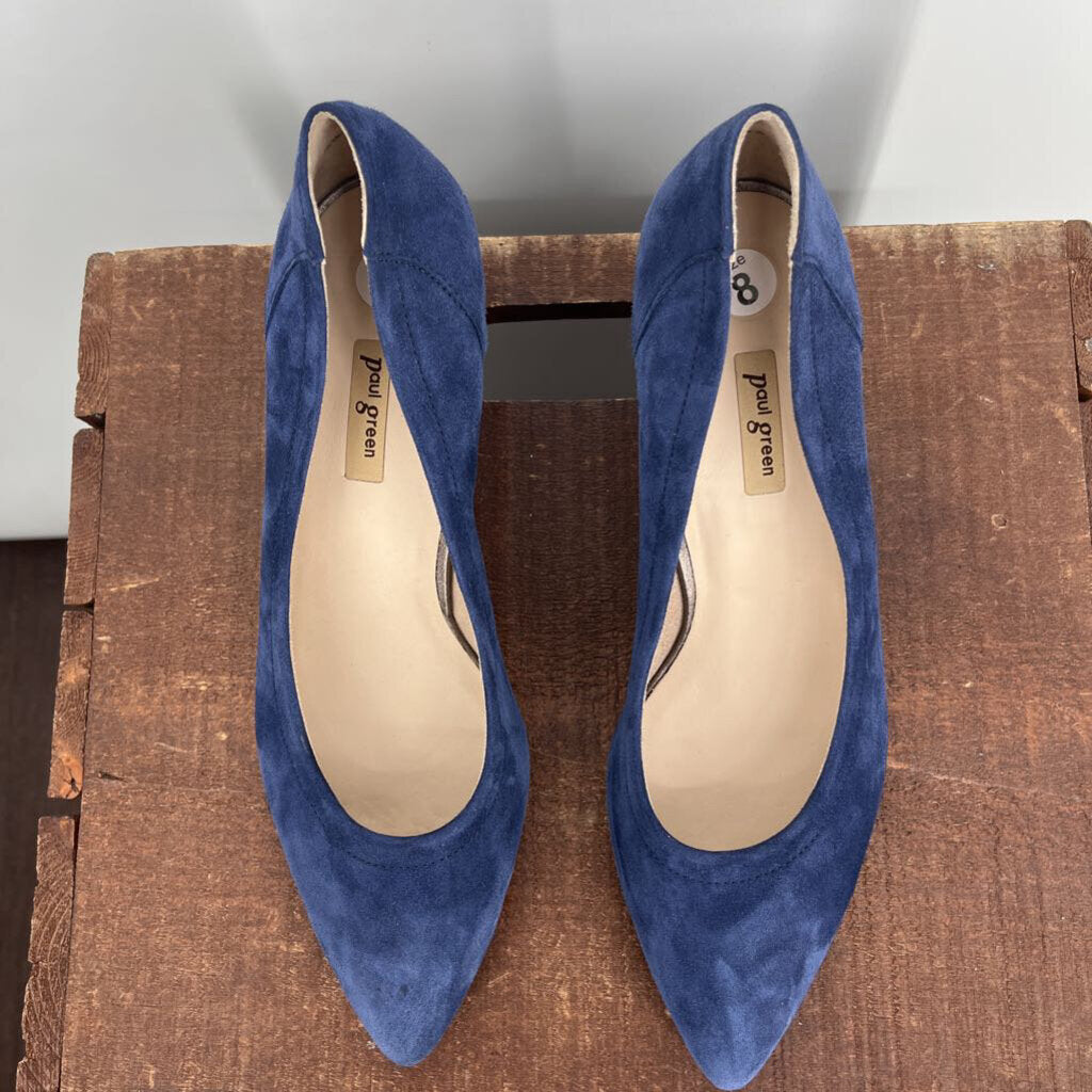 Paul Greene Suede Pumps