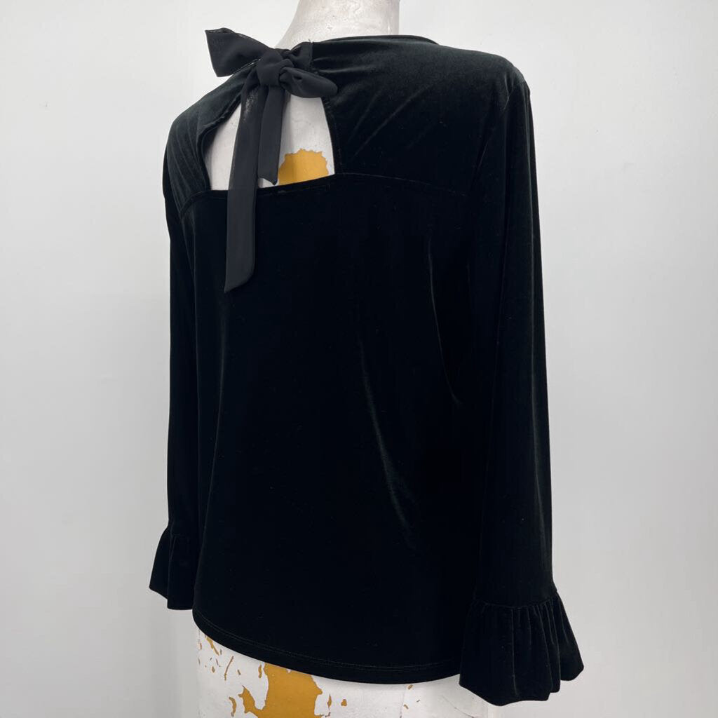 Talbots 3/4 Slv Velour Shirt