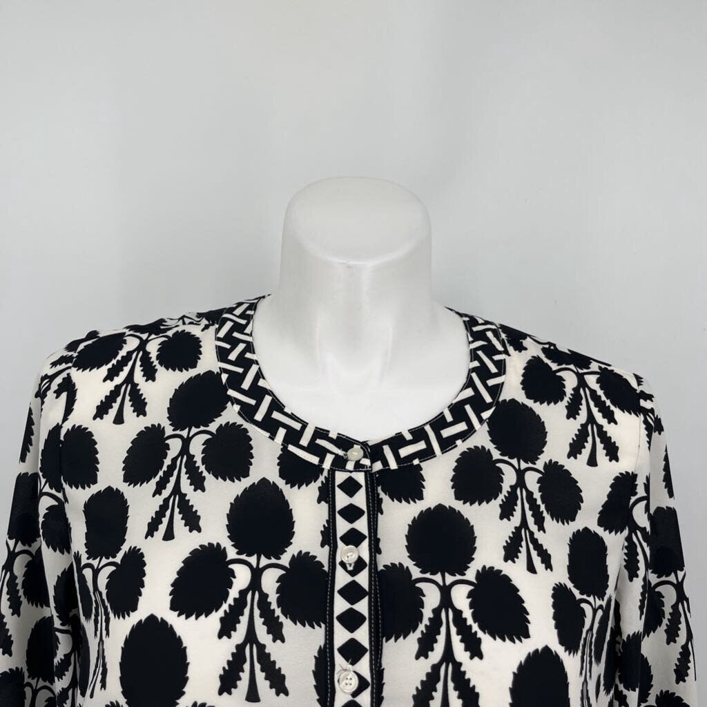Talbots L/s Floral Shirt